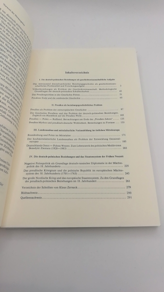 Zernack, Klaus: Preußen - Deutschland - Polen Aufsätze zur Geschichte der deutsch-polnischen Beziehungen