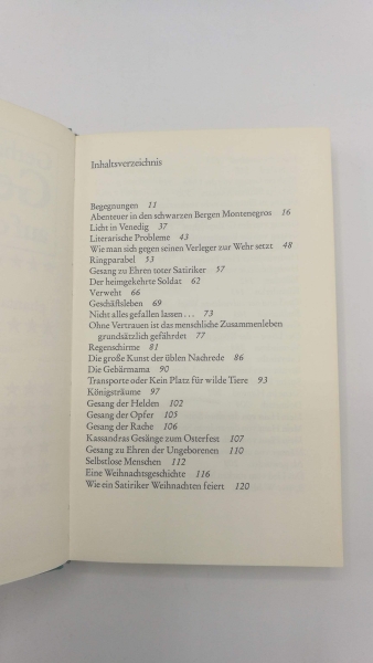 Zwerenz, Gerhard: Gesänge auf dem Markt Satiren und phantastische Geschichten