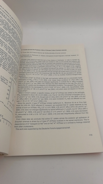 Pfannenstiel, Hans-Dieter (Hrgs.): Verhandlungen der Deutschen Zoologischen Gesellschaft. Kurzpublikationen = Short communications 86. Jahresversammlung 1993 in Salzburg