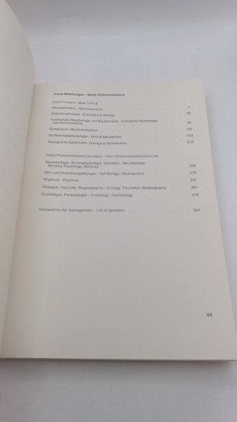 Pfannenstiel, Hans-Dieter (Hrgs.): Verhandlungen der Deutschen Zoologischen Gesellschaft. Kurzpublikationen = Short communications 87. Jahresversammlung 1994 in Jena