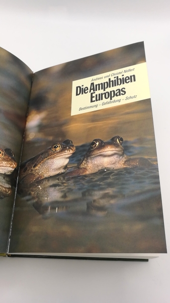 Nöllert, Andreas: Die Amphibien Europas Bestimmung, Gefährdung, Schutz