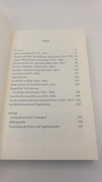 Arendt, Hannah: Rahel Varnhagen Lebensgeschichte einer deutschen Jüdin aus der Romantik