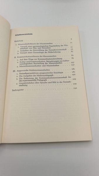 Feldmann, Erich: Theorie der Massenmedien Eine Einführung in die Medien- u. Kommunikationswissenschaft