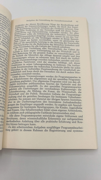 Feldmann, Erich: Theorie der Massenmedien Eine Einführung in die Medien- u. Kommunikationswissenschaft