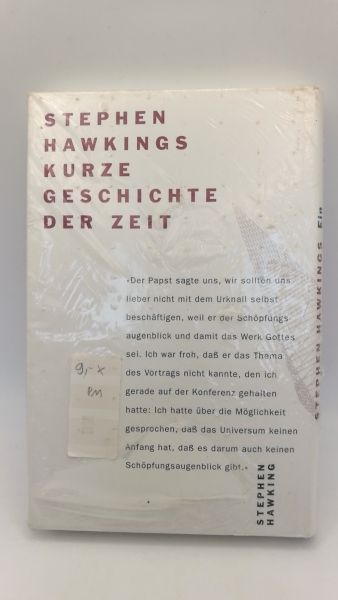 Hawking, Stephen W. (Herausgeber): Stephen Hawkings Kurze Geschichte der Zeit Ein Wissenschaftler und sein Werk