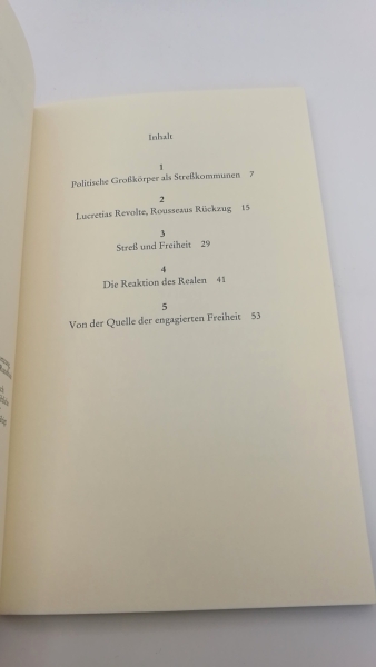 Sloterdijk, Peter: Streß und Freiheit 