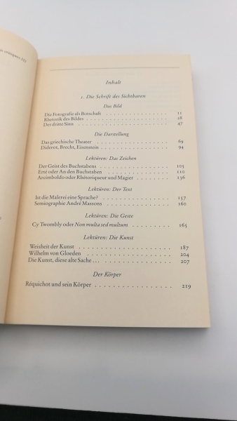 Barthes, Roland: Der entgegenkommende und der stumpfe Sinn Kritische Essays III [3]