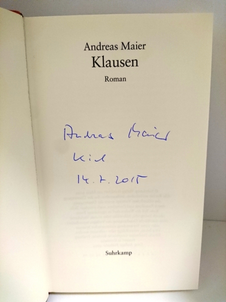 Maier, Andreas: Klausen Roman