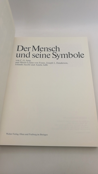 Jung, C. G.: Der Mensch und seine Symbole