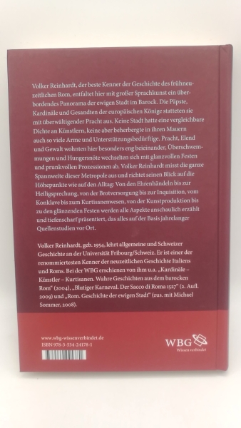 Reinhardt, Volker (Verfasser): Im Schatten von Sankt Peter Die Geschichte des barocken Rom / Volker Reinhardt