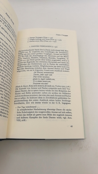 Dante, Alighieri: Die Göttliche Komödie. Kommentar. Erster Teil: Die Hölle