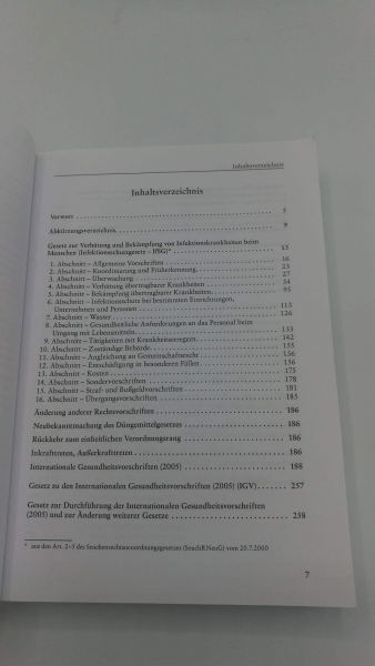 Erdle, Helmut: Infektionsschutzgesetz. Kommentar