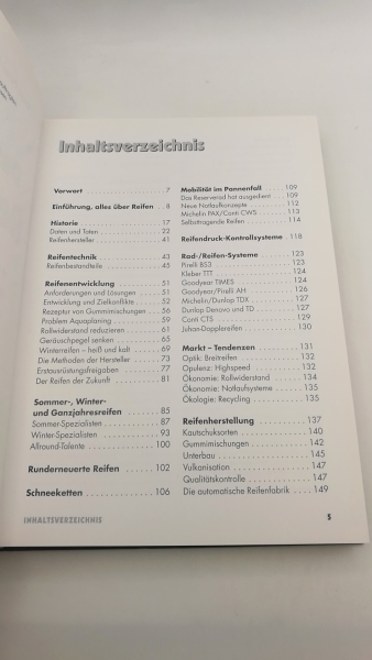 Backfisch, Klaus P.: Das neue Reifenbuch Umrüstung, Reifentechnik, Fahrpraxis, Kaufberatung