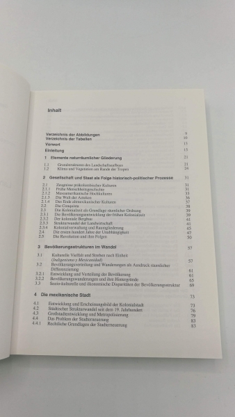 Gormsen, Erdmann: Mexiko Land der Gegensätze und Hoffnungen; 95 Tabellen