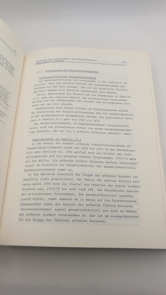 Bornschier, Volker: Wachstum, Konzentration und Multinationalisierung von Industrieunternehmen 