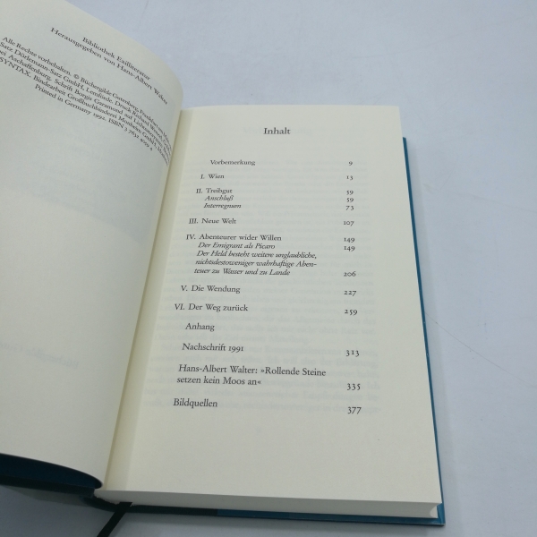 Schwarz, Egon: Keine Zeit für Eichendorff Chronik unfreiwilliger Wanderjahre; mit einer Nachschrift 1991 und einem Essay von Hans-Albert Walter