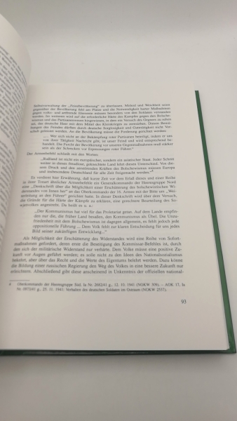 Hesse, Erich: Der sowjetrussische Partisanenkrieg 1941 bis 1944 im Spiegel deutscher Kampfanweisungen und Befehle 