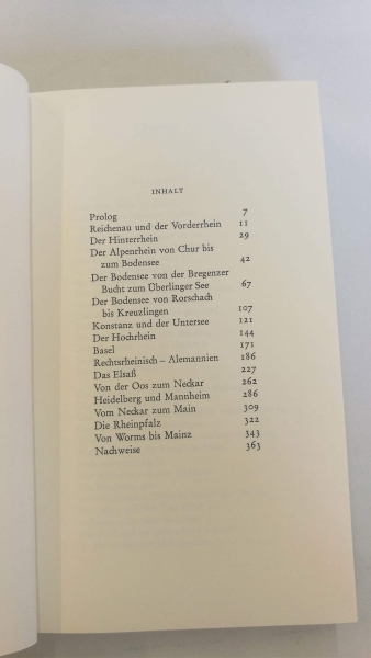 Hässlin, Johann Jakob: Rheinfahrt. Vom Ursprung bis Mainz. 