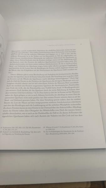 Brandenburg, Hugo (Verfasser): Die konstantinische Petersbasilika am Vatikan in Rom Anmerkungen zu ihrer Chronologie, Architektur und Ausstattung / Hugo Brandenburg