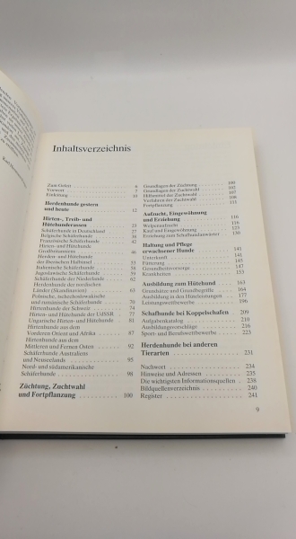 Finger, Karl Hermann: Hirten- und Hütehunde Entstehung u. Nutzung d. Rassen u. Schläge, ihre Haltung, Ausbildung und Leistungswettbewerbe