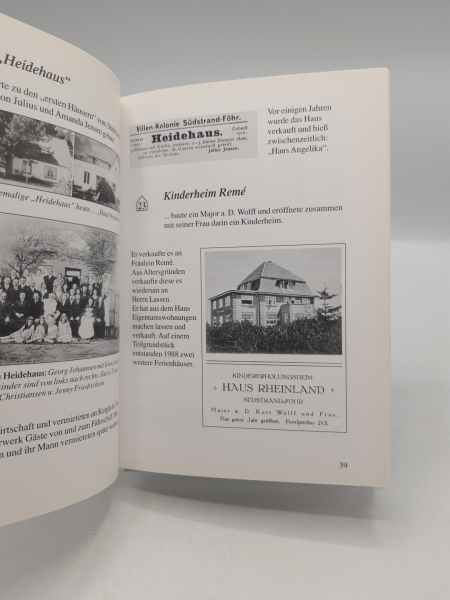 Martens, Sophie: Über 100 Jahre Erinnerungen an das alte Wyk und den Südstrand / aufgeschrieben und zsgest. von Sophie Martens und ihrem Mann, Johannes Martens. [Hrsg.: Familie Sophie Martens