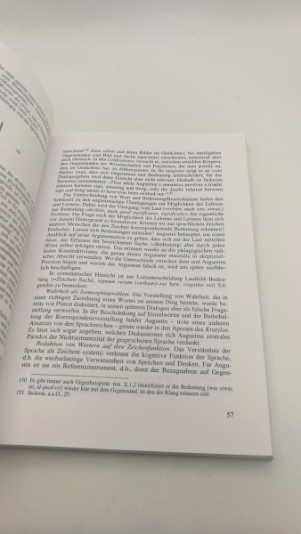 Trautmann, Matthias (Verfasser): Zeichensprache Zeigen als Symbol der Lehr-Lern-Situation bei Augustinus / Matthias Trautmann