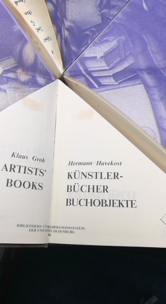 Havekost, Hermann: Künstlerbücher, Buchobjekte Ausstellungskatalog der Carl von Ossietzky Universität Oldenburg