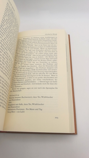 Goettle, Gabriele (Verfasser): Deutsche Spuren. Erkenntnisse aus Ost und West Mit Photographien von Elisabeth Kmölniger. Handgebundene Lederausgabe. Nr. 501 (von 999):