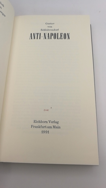 Schlabrendorf, Gustav von: Anti-Napoleon. 