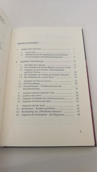 Petersen, Traute: Augustus - die Inszenierung von Politik 