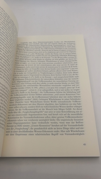 Franke, Thomas: Ideale Natur aus kontingenter Erfahrung Johann Joachim Winckelmanns normative Kunstlehre und die empirische Naturwissenschaft