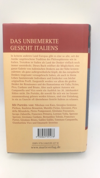 Hoffmann, Thomas Sören: Philosophie in Italien Eine Einführung in 20 Porträts