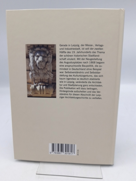 Hocquél, Wolfgang: Der Traum von einer schönen Stadt Leipziger Stadtplanung und Architektur im Kaiserreich