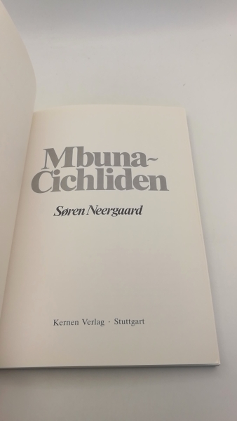 Neergaard, Soren: Mbuna-Cichliden