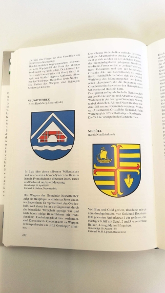 Reißmann, Martin: Die Wappen der Städte, Kreise, Ã„mter und Die Wappen der Kreise, Ämter, Städte und Gemeinden in Schleswig-Holstein 