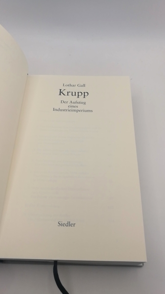 Gall, Lothar (Verfasser): Krupp Der Aufstieg eines Industrieimperiums / Lothar Gall