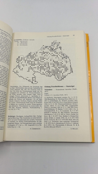 Klafs, Gerhard (Herausgeber): Die Vogelwelt Mecklenburgs Bezirke Rostock, Schwerin, Neubrandenburg