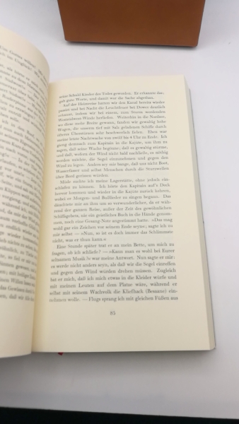 J.C.L. Haken (Hrsg.): Lebensbeschreibung des Seefahrers, Patrioten und Sklavenhändlers Joachim Nettelbeck. Von ihm selbst aufgezeichnet. Die Andere Bibliothek. Herausgegeben von Hans Magnus Enzensberger. Limitierte Vorzugsausgabe. 999 Exemplare. Handschri