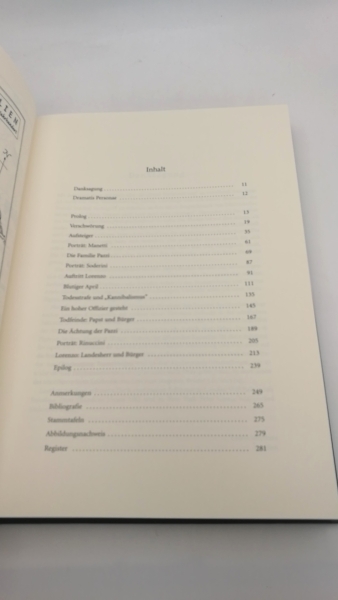 Martines, Lauro (Verfasser): Die Verschwörung Aufstieg und Fall der Medici im Florenz der Renaissance / Lauro Martines. Aus dem Engl. von Eva Dempewolf