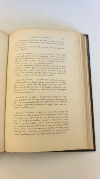 l Abbé, M., B. Bruley: Le Japon d'aujourd'hui Extraits du Journal Intime