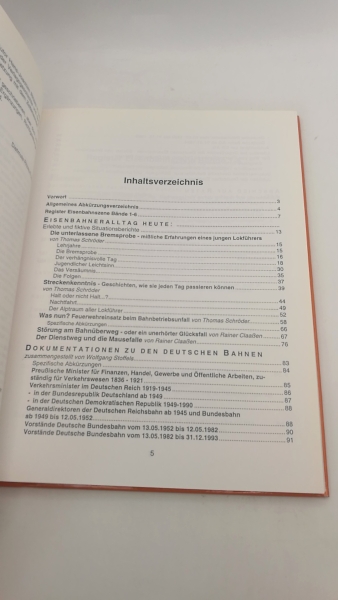 Claaßen, Rainer: Eisenbahneralltag heute Dokumentationen zu den deutschen Bahnen. Abschied auf Raten - Rückblende auf dreißig Jahre Verlagsarbeit