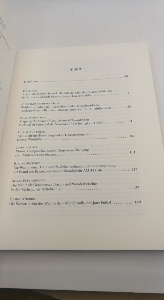 Billion, Philipp (Herausgeber): Weltbilder im Mittelalter = Perceptions of the World in the Middle Ages / im Namen der Jungen Marburger Mediävisten hrsg. von Philipp Billion ... 