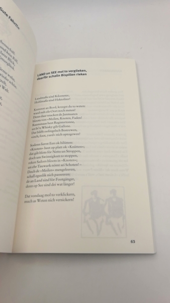 Dünnbier, Ernst B.R.: Bremische Schmunzelgeschichten Bd. 4., Segg eenfach "Moiin!" : - und auf dem "Palaverdeck" wird beim "Rees an Bord" das Bremer- und Weltgeschehen erklärt ...