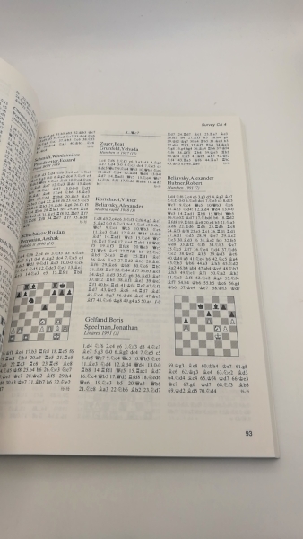 Sosonko / van der Sterren (Ed.), Genna / Paul: New in Chess. Yearbook 20. 1991. featuring Database Survey & Theoretical Articles