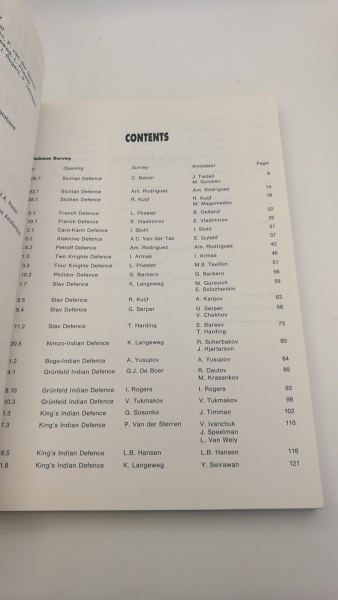 Sosonko / van der Sterren (Ed.), Genna / Paul: New in Chess. Yearbook 23 1992. featuring Database Survey & Theoretical Articles