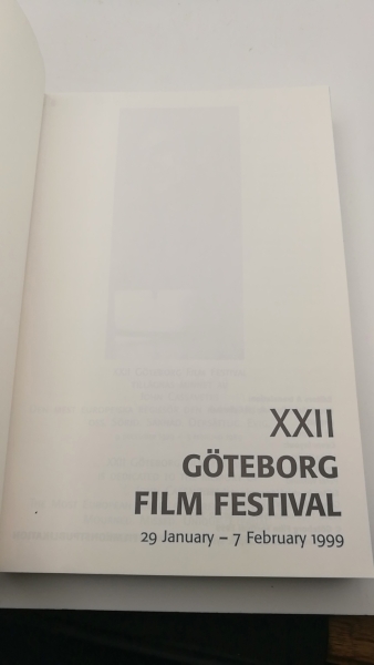 Göteborg Film Festival (Hrgs.): XXII [22] Göteborg Film Festival January 29 - February 7. 1999