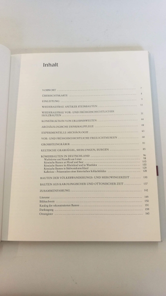 Schmidt, Hartwig: Archäologische Denkmäler in Deutschland Rekonstruiert und wieder aufgebaut