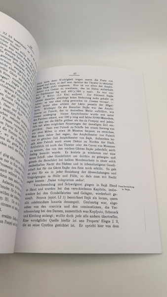 Schmatz, Joseph: Baiae. Das Erste Luxusbad Der Roemer, Parts 1-2 (=2 Teil in 1 Band = vollst.)