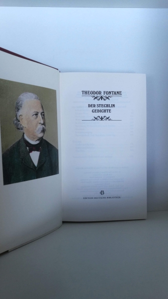 Theodor Fontane: Der Stechlin Exklusiv-Ausgabe der sehr dekorativen Reihe der HILLIARD COLLECTION. Mit Kontrollschein und Exlibris-Vordruck.