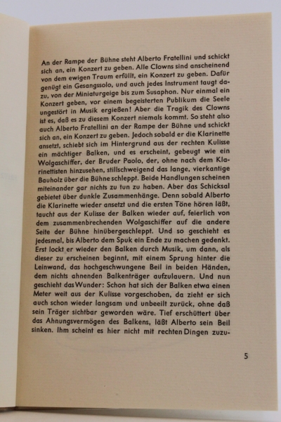 Usinger, Fritz: Zur Metaphysik des Clowns